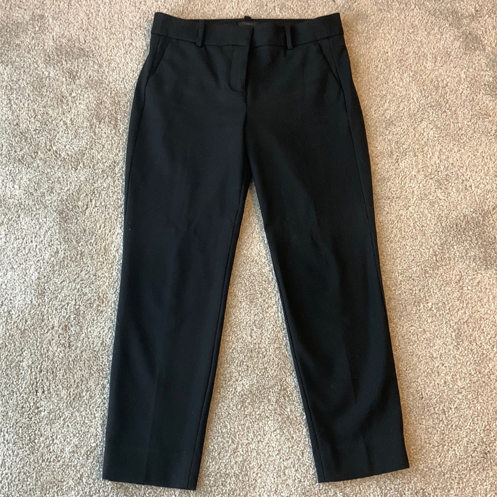 J. Crew Size 8 black pants